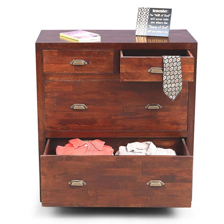 Loksa Chest Of Drawer Honey